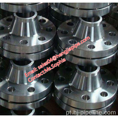 material de flange de pescoço de solda 304 PN16